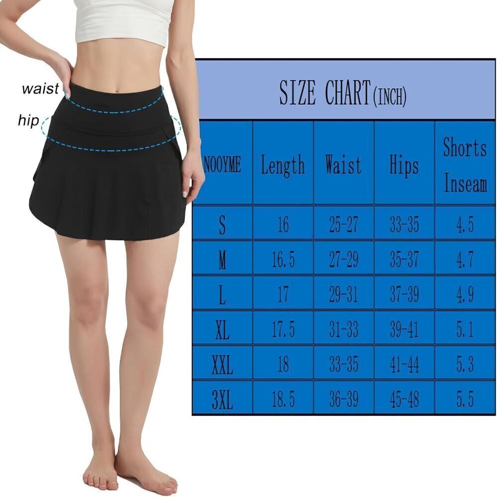 Women's 16" Long Swim Skirts Hight Waist Swimsuit Modest Bathing Suit Beach Swim - Picture 5 of 5